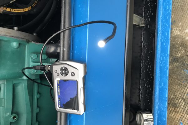 Camera for fuel tank